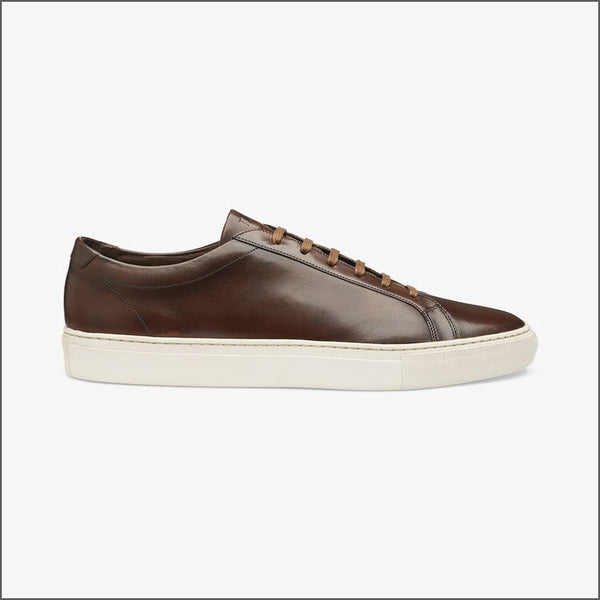 Loake Sprint Dark Brown Sneaker=