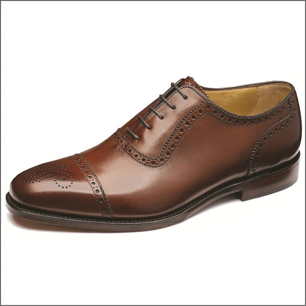 Loake Strand Mahogany Premium Semi-Brogueª