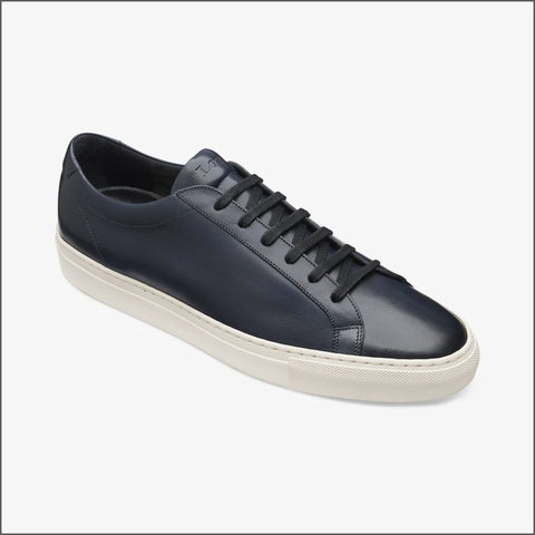 Loake Sprint Navy Sneaker=