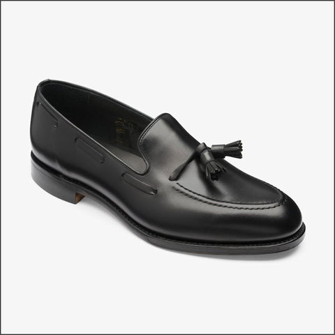 Loake Russell Black Leather Loaferª