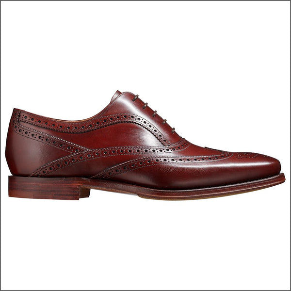 Barker Turing - Cherry Calf Oxford Brogue.