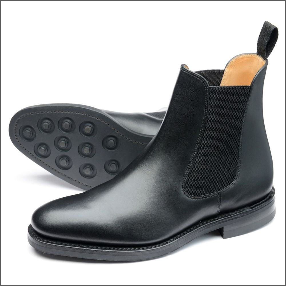uklar Lure pris Loake Blenheim Black Chelsea Boot: SIZE 7. &amp; 10.5&lt;&gt; | cwmenswear
