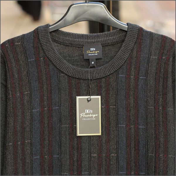 DG's Charcoal Pattern Crew Neckº