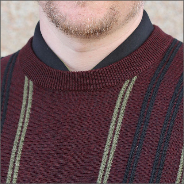 Gabicci M11 Oxblood Crew Neckº