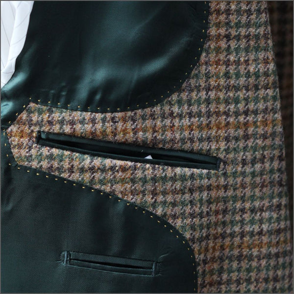 Mallalieus Brown Tweed Jacket=