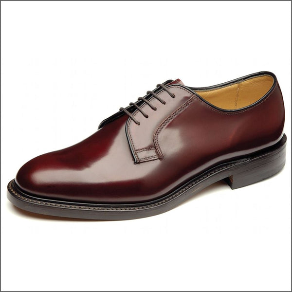 Loake 771 Burgundy Derby Shoe-- | cwmenswear