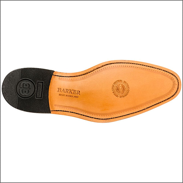 Barker Wickham Black Polish Derby.