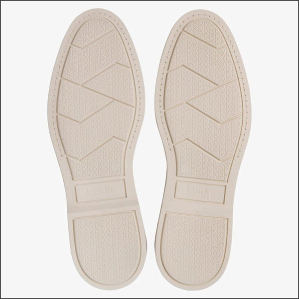 Loake Tuscany Stone Suede Loafer=