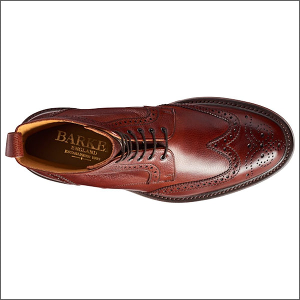 Barker Calder Cherry Grain Chukka Boot.