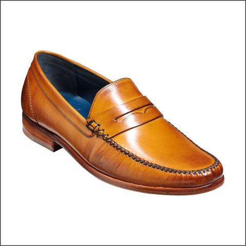 Barker William Cedar Calf Mocassin.