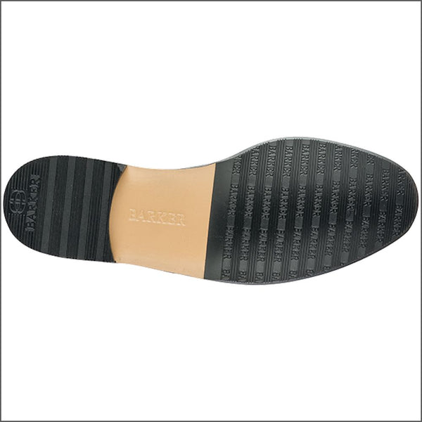 Barker Jefferson Black Kid Moccasin.