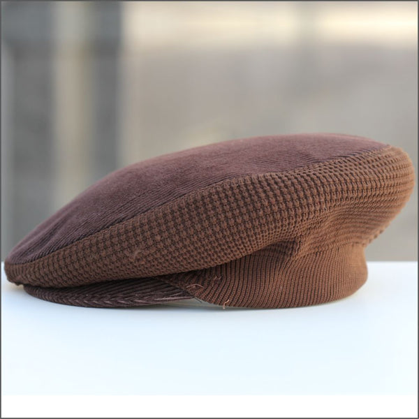 Brown Cord Cap+