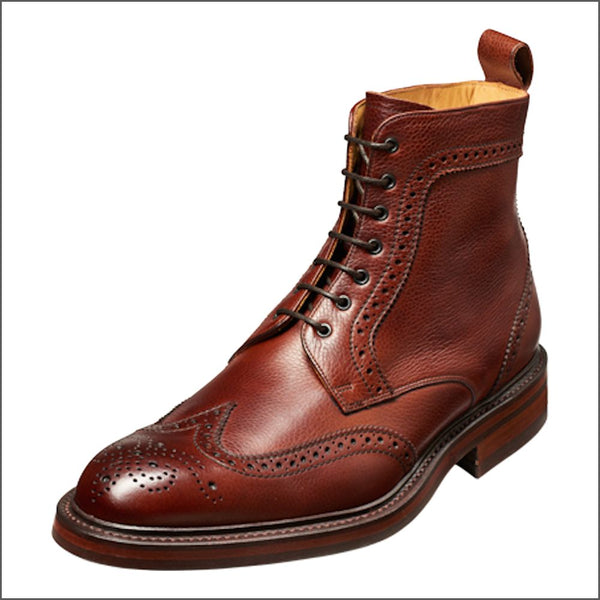 Barker Calder Cherry Grain Chukka Boot.