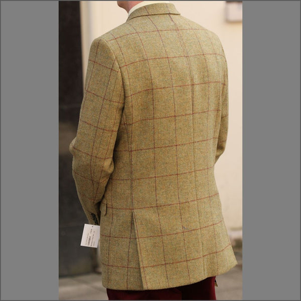 Mallalieus Gold Tweed Jacket=