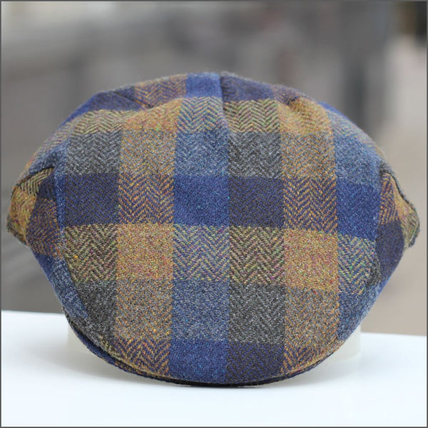 Donegal Tweed Patch Blue Cap+