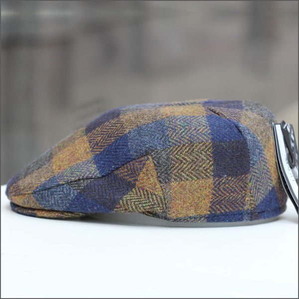 Donegal Tweed Patch Blue Cap+