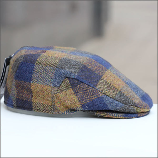 Donegal Tweed Patch Blue Cap+