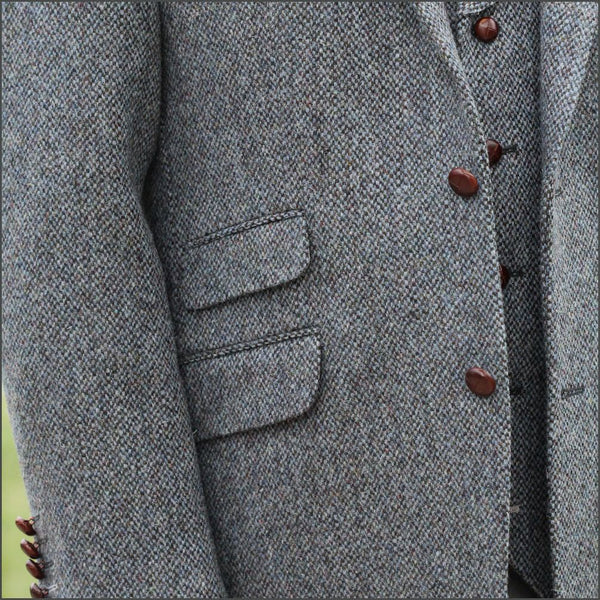 Harris Tweed Blue Marl Jacket~~