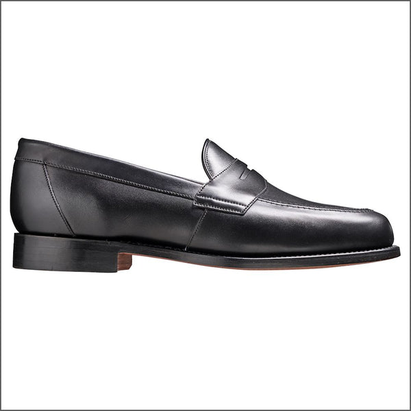 Barker Portsmouth - Black Calf Loafer.