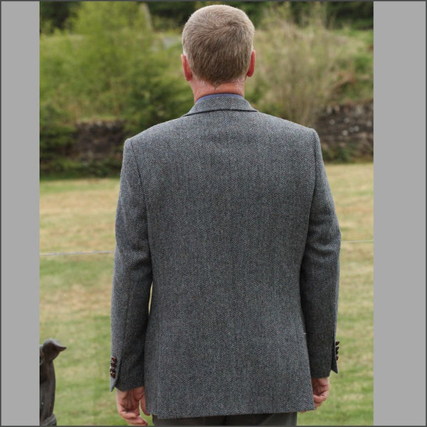Harris Tweed Blue Marl Jacket~~