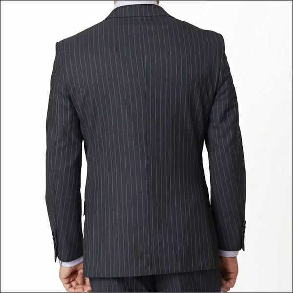 Brook Taverner Epsom Grey Pinstripe Super 110's Suit*