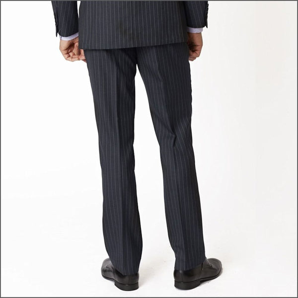 Brook Taverner Epsom Grey Pinstripe Super 110's Suit*