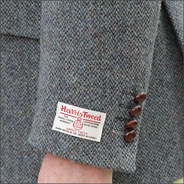 Harris Tweed Blue Marl Jacket~~