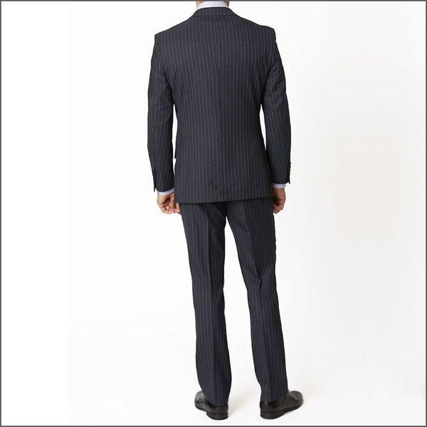 Brook Taverner Epsom Grey Pinstripe Super 110's Suit*