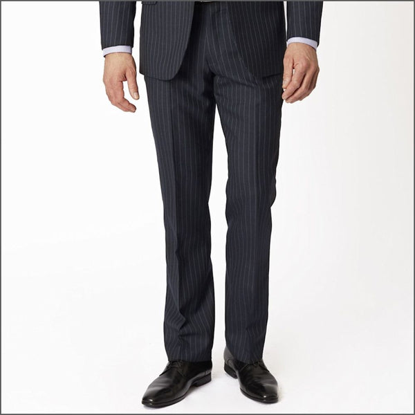 Brook Taverner Epsom Grey Pinstripe Super 110's Suit*