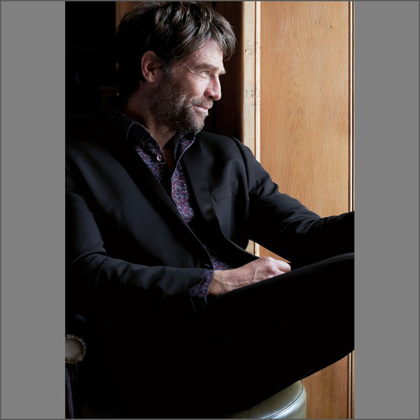 Brook Taverner Sapphire Satin Lapel Dinner Suit*