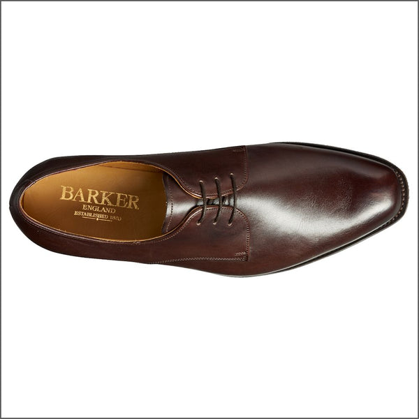 Barker St. Austell - Dark Walnut Calf Derby.