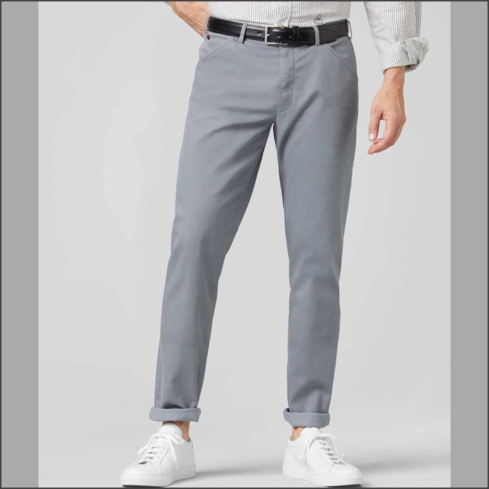 Meyer New York Trousers - Blue - Galvin for Men