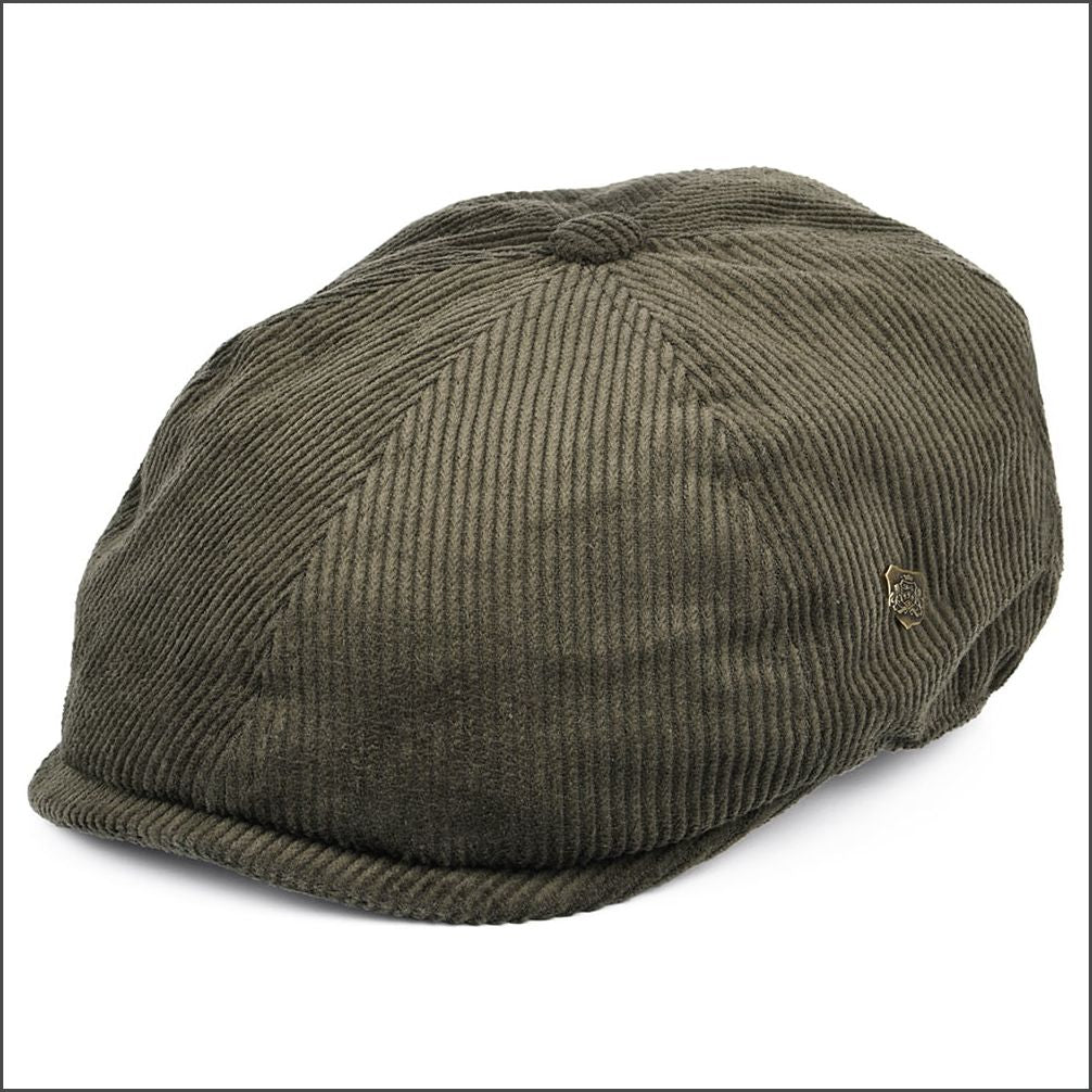 Hudson Olive Piece Cord Cap+