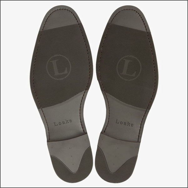 Loake Kerridge Cedar Oxford Brogue Shoe=