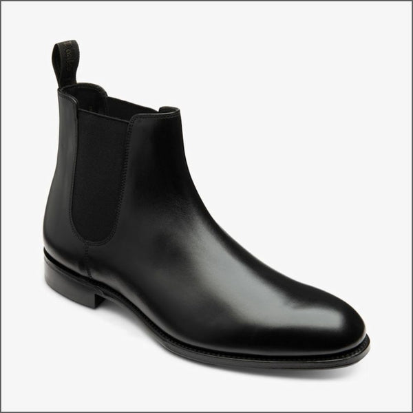 Loake Coppergate Carbon Black Boot^ | cwmenswear