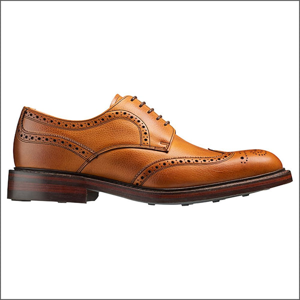 Barker Kelmarsh Cedar Grain Wingtip Derby.