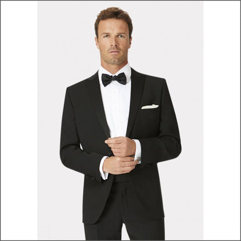 Brook Taverner Sapphire Satin Lapel Dinner Suit*