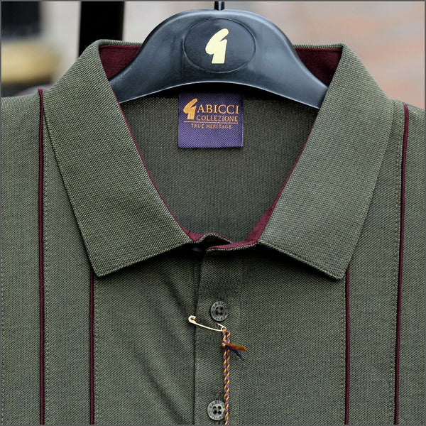 Gabicci X03 Raffia Pattern Tee Shirt~