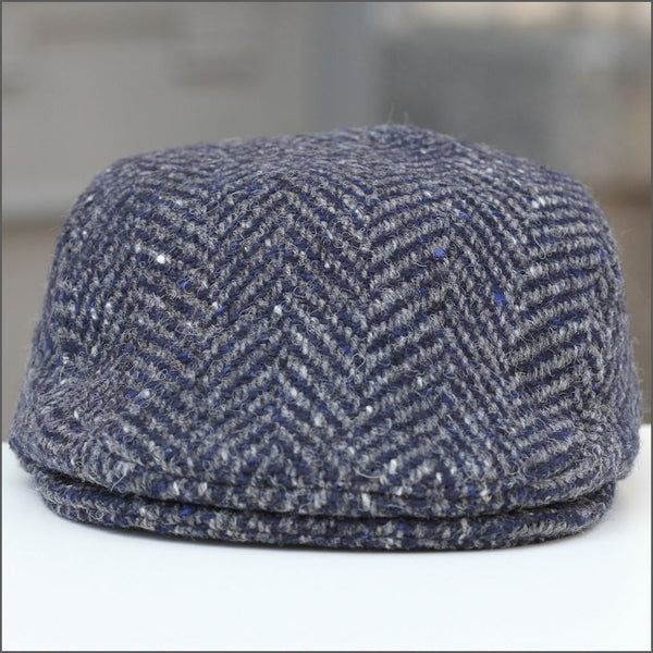Donegal Longford Blue Tweed Cap+