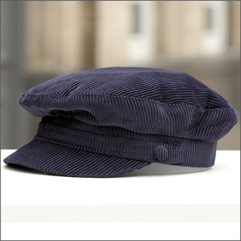 Mariner Cord Navy Cap+