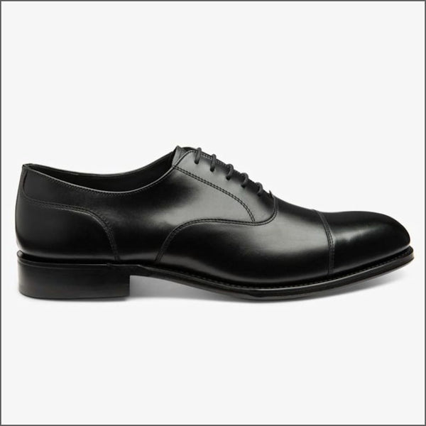 Loake Stonegate Carbon Black Shoe F Fitª