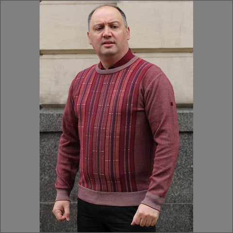 DG's Red Pattern Crew Neckº