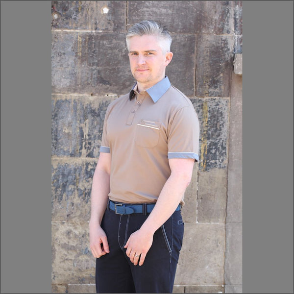 Gabicci X62 Stone Patt T Shirt~