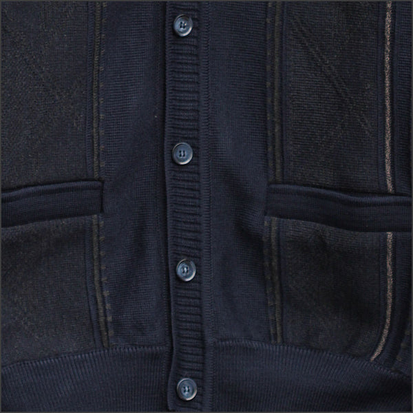 Dg's Ink Pattern Wool Blend Cardigan@