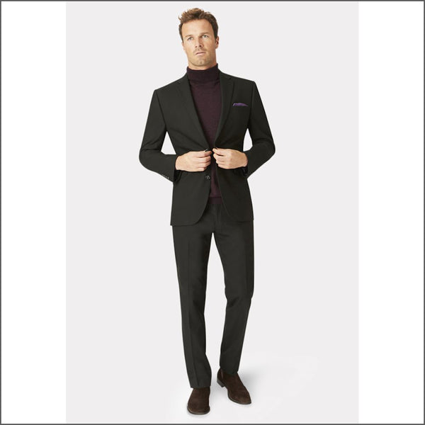 Brook Taverner Dijon Black Suit*