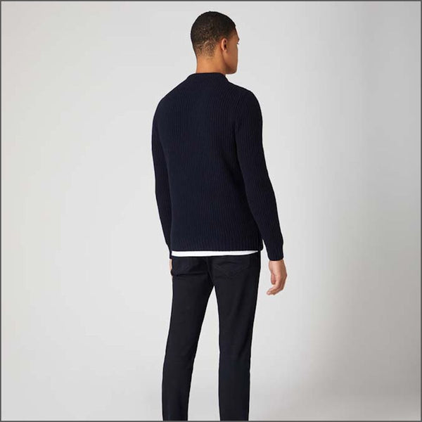 Remus Uomo Slim Fit Merino Wool-Blend Sweater>> | cwmenswear