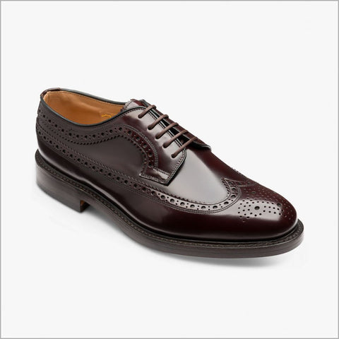 Loake Royal Burgundy  Leather Shoe=