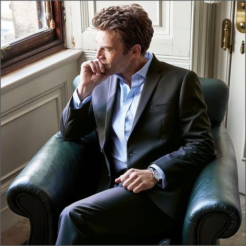 Brook Taverner Dijon Charcoal Suit*