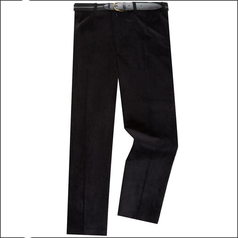 Dg's Merit Cotton Charcoal Corduroy Trousers--
