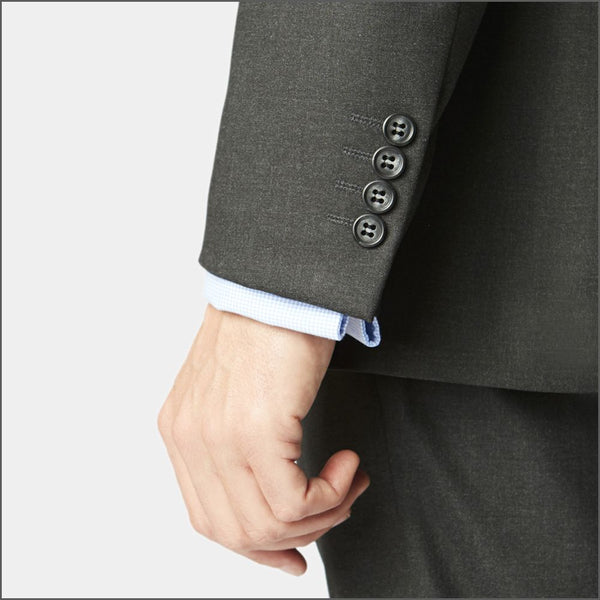 Brook Taverner Dijon Charcoal Suit*